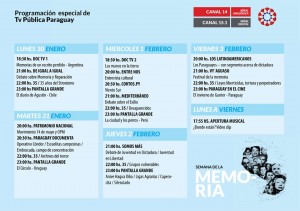 Programación Tv Pública