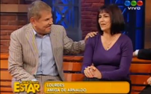 Arnaldo André y Lourdes García
